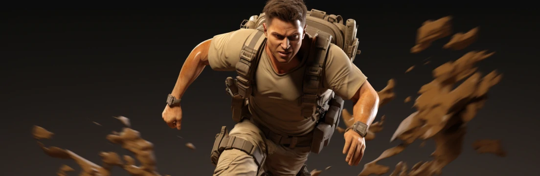 Action game image